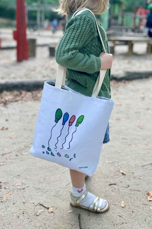 Personalisierbare Stoffbeutel - Kindergröße