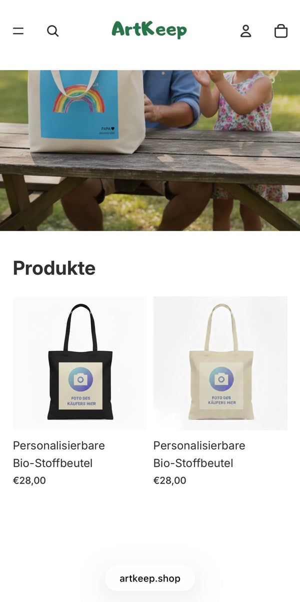 Produkt auswählen