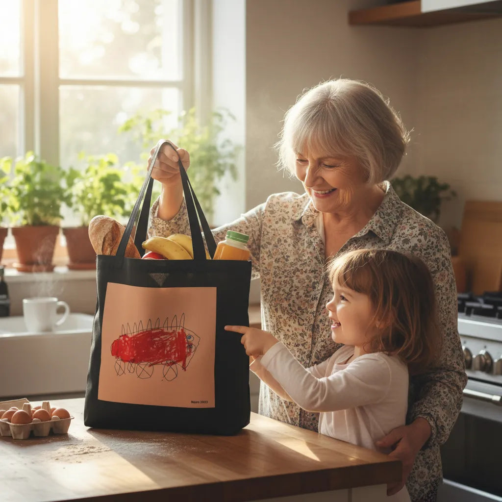 Personalisierbare Bio-Stofftasche (s)