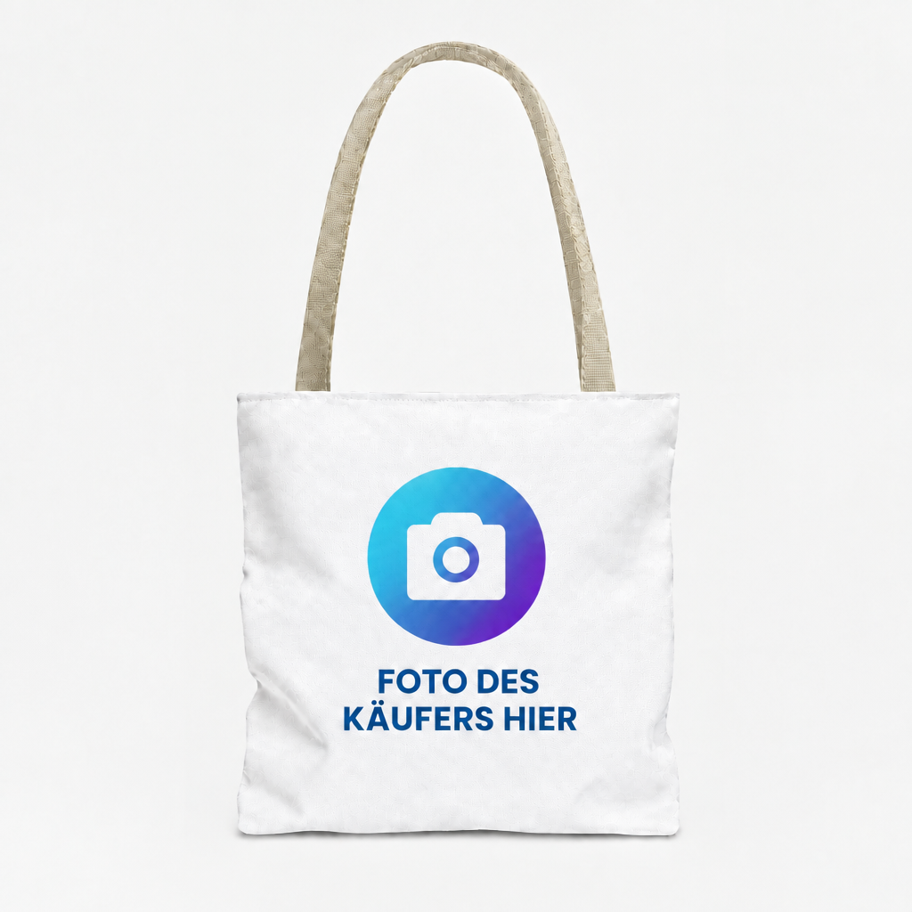 Square tote mockup with a light background matched to picture 2